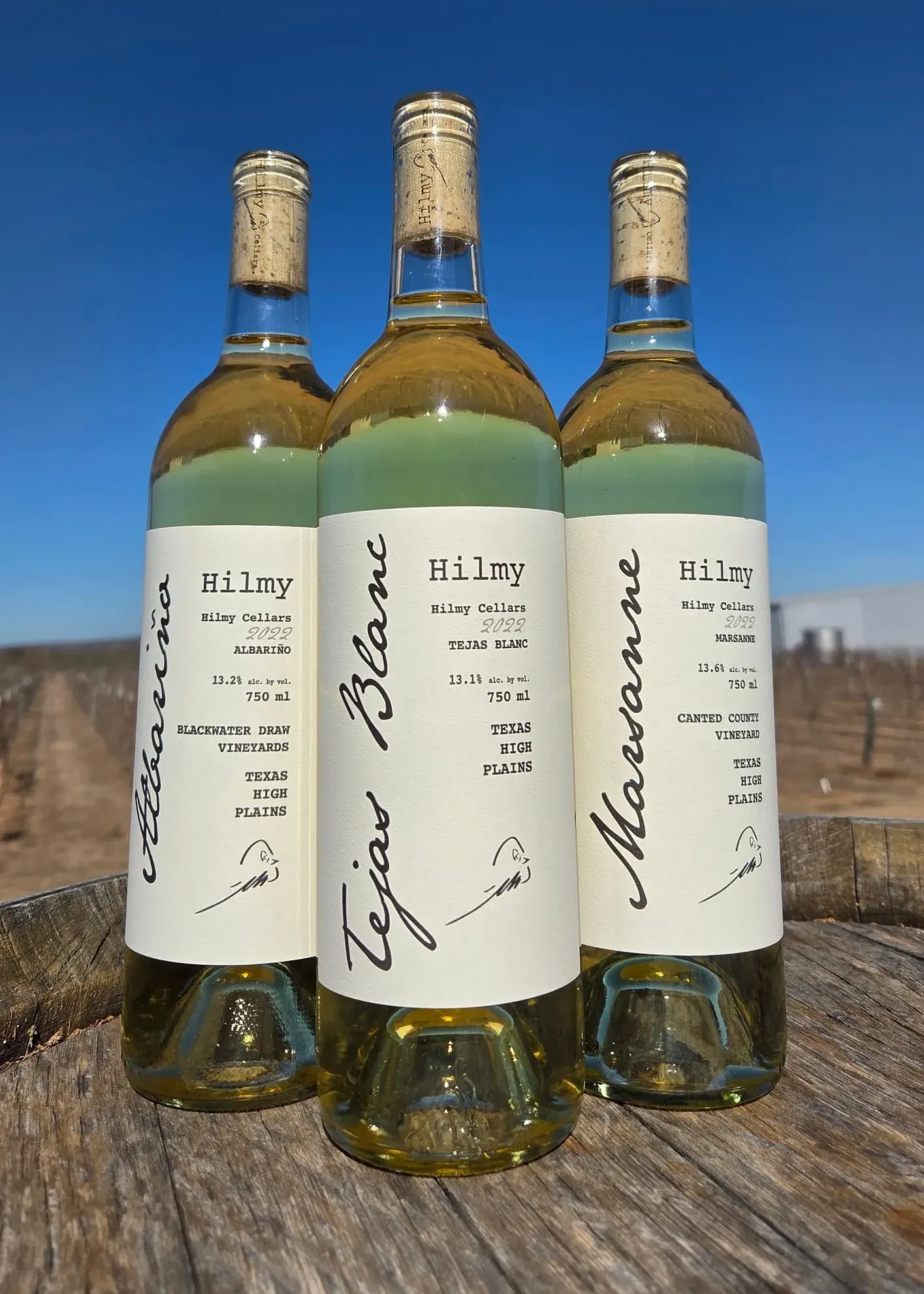 Hilmy Cellars White Wine club shipment